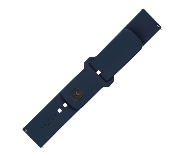 FIXED Silicone Sporty Strap Set do Smartwatch (22mm) Blue - 1341100 - zdjęcie 2